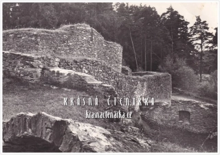 SEZIMOVO ÚSTÍ, Zřícenina hradu KOZÍ HRÁDEK