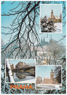 PRAHA v zimě