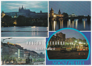 PRAHA v noci