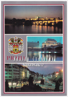 PRAHA v noci