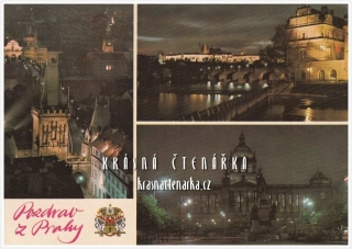 PRAHA v noci