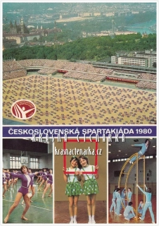 PRAHA, Československá spartakiáda 1980