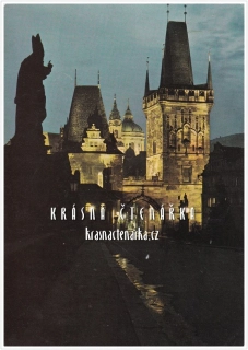 PRAHA, Karlův most v noci