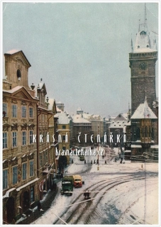 PRAHA, Staroměstské náměstí v zimě