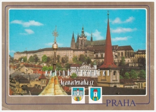 PRAHA, Pohled na Hradčany