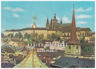 PRAHA, Pohled na Hradčany
