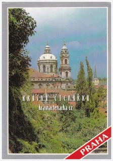 PRAHA, Pohled na kostel sv. Mikuláše na Malé Straně