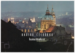 PRAHA, Pohled na kostel sv. Mikuláše na Malé Straně