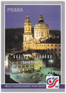 PRAHA, Město československé spartakiády 1985