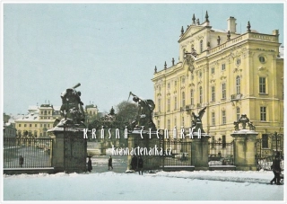 PRAHA, Pražský hrad a sousoší Souboj Titánů