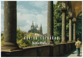 PRAHA, Pražský hrad od Belvederu