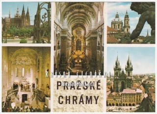 PRAHA, Pražské chrámy