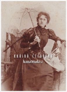 Fotografická vizitka: DÁMA se slunečníkem