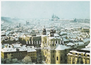PRAHA v zimě