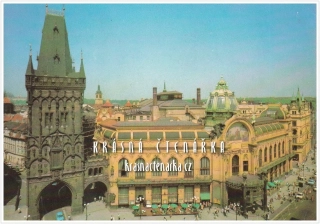PRAHA, Prašná brána a Obecní dům