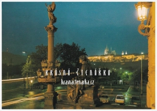 PRAHA v noci, Pohled od Rudolfina