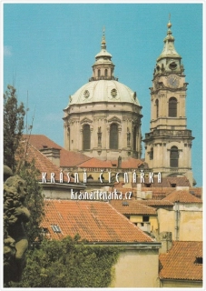 PRAHA, Pohled na kostel sv. Mikuláše na Malé Straně
