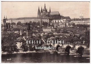 PRAHA, Pohled na Hradčany