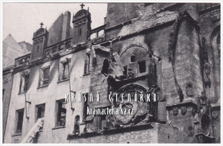 PRAHA, Osvobození Prahy 1945, Staropražský orloj