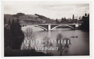 Vodní nádrž a most PASTVINY 