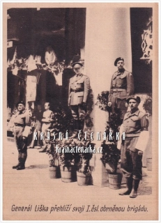 PRAHA, Osvobození Prahy 1945, Gen. Liška a I. čsl. brigáda