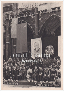 PRAHA, Osvobození Prahy 1945, Projev vlády na Staroměstském náměstí