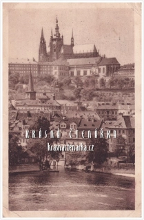 PRAHA, Pohled na Hradčany