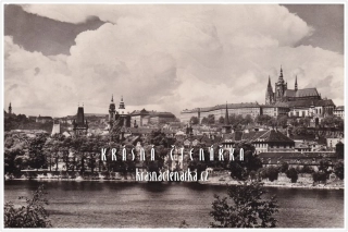 PRAHA, Pohled na Hradčany