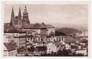 PRAHA, Pohled na Hradčany
