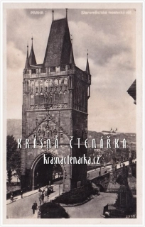 PRAHA, Staroměstská mostecká věž a Karlův most