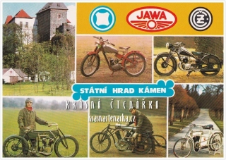 Hrad KÁMEN a muzeum motocyklů