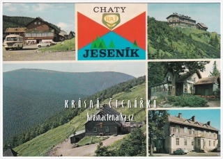 Pohoří JESENÍKY, Rekreační chaty