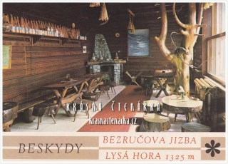 Pohoří BESKYDY, LYSÁ HORA, Bezručova jizba