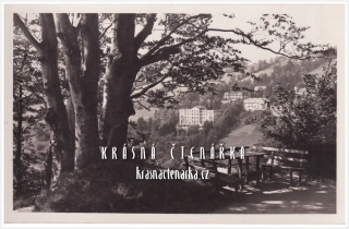 Lázně JESENÍK, Pohled na Zifferovo sanatorium
