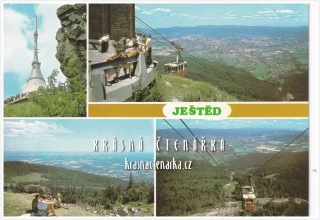 Hora a rozhledna JEŠTĚD ... i s lanovkou