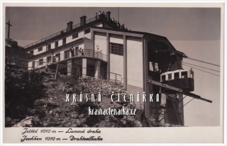 Lanovka na JEŠTĚD ... i s horní stanicí