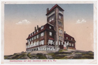 Hora JEŠTĚD a horský hotel