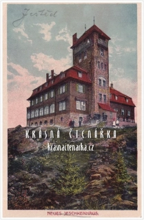Hora JEŠTĚD a horský hotel