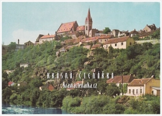 ZNOJMO, Pohled z údolí Dyje