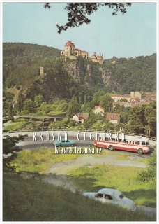 Zámek VRANOV NAD DYJÍ ... i s autobusem