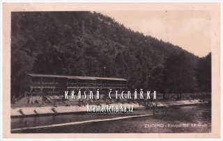 ZNOJMO, Koupaliště na Dyji