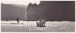 Vodní nádrž VRANOV, Jízda na vodních lyžích (fot. Sláva Štochl)