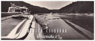 Vodní nádrž VRANOV, Motorová loď (fot. Sláva Štochl)