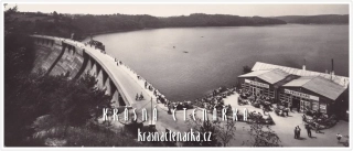 Vodní nádrž VRANOV, Přehrada a restaurace Na přehradě (fot. Sláva Štochl)