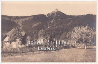 LIBEREC Hanychov a pohled na JEŠTĚD (vydáno 1933)