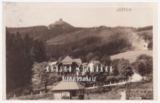 LIBEREC Hanychov a pohled na JEŠTĚD