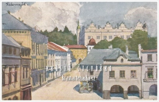 LITOMYŠL ilustrovaná, Z8mek s cestou k hoře Olivetské