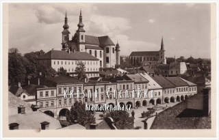 LITOMYŠL, Náměstí i s koňským povozem