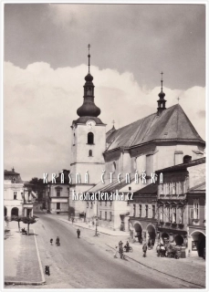 SVITAVY a pohled na kostel Navštívení Panny Marie