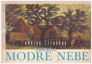 MODRÉ NEBE (Hrubín František, il. Čapek Josef)